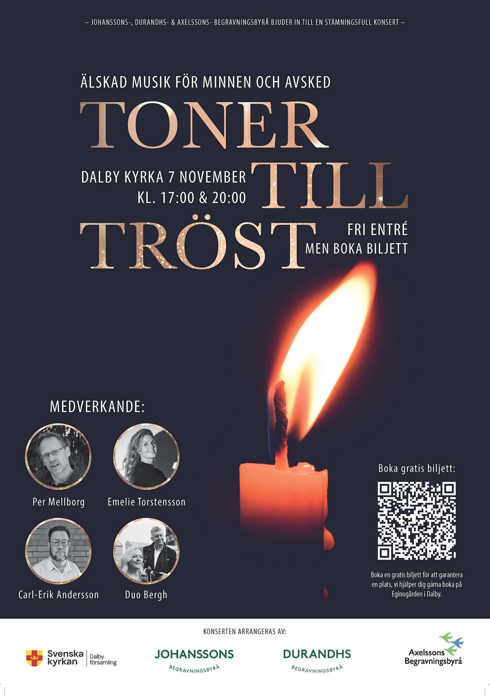Begravningsbyrå Lund - Axelssons Begravningsbyrå Lund - Toner till tröst - Mobil